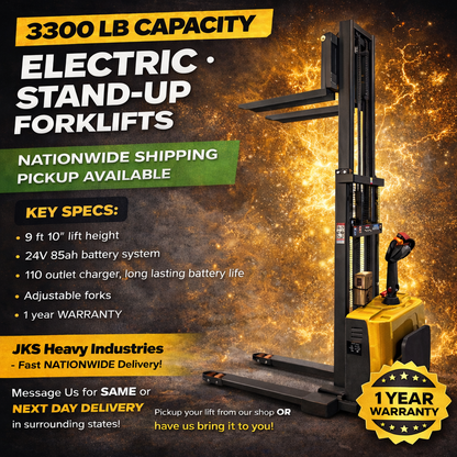 #1.2 JKS Tiny Titan 3300 w/ Adjustable Straddle Legs