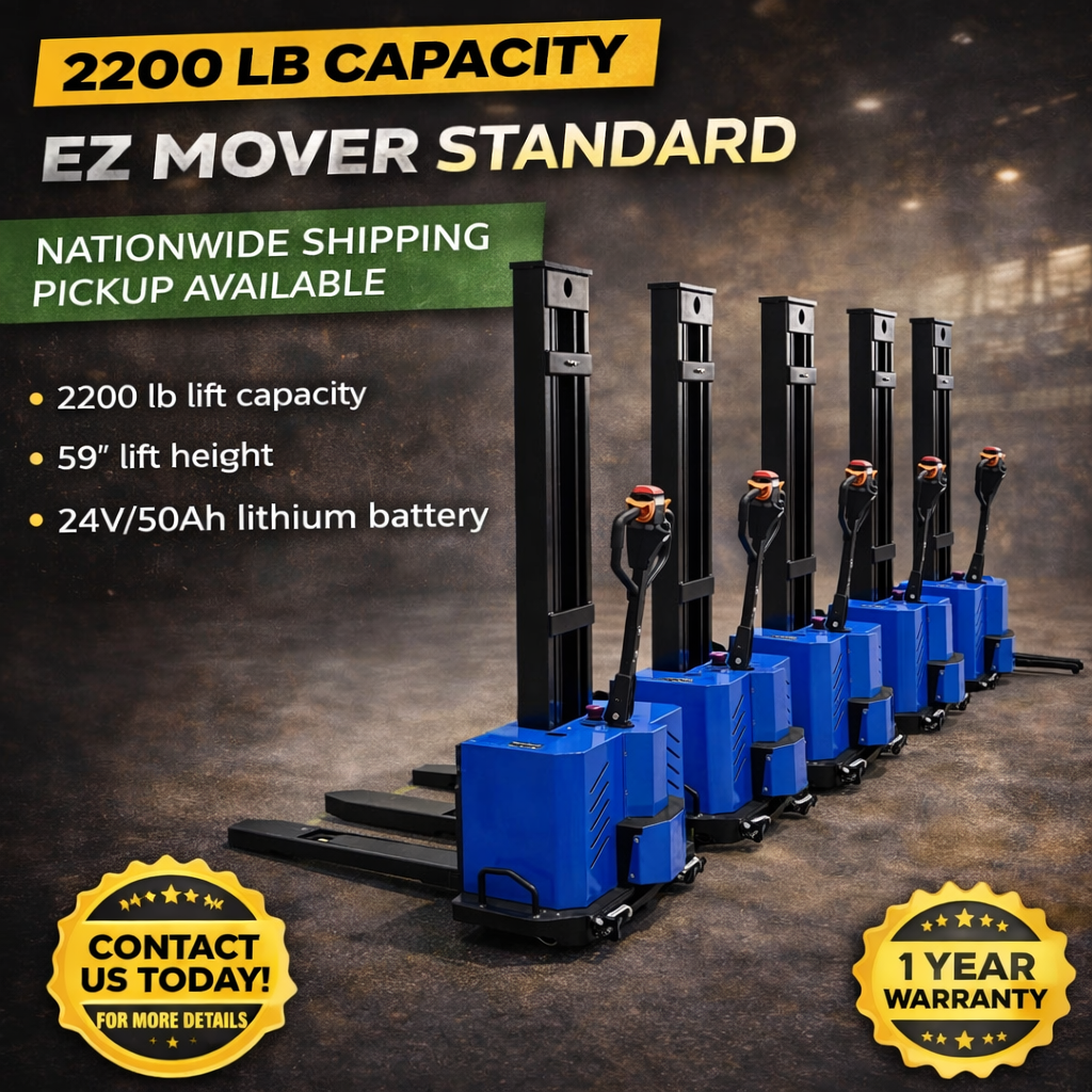 #3.1  EZ Mover Self-loading fully Electric forklift Standard model
